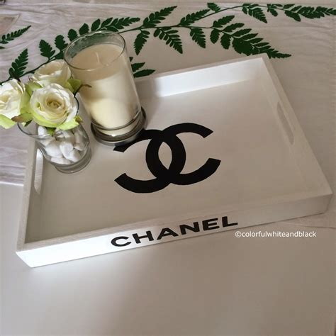 diy chanel makeup tray|Create a Glam Chanel Tray in these simple and easy steps!.